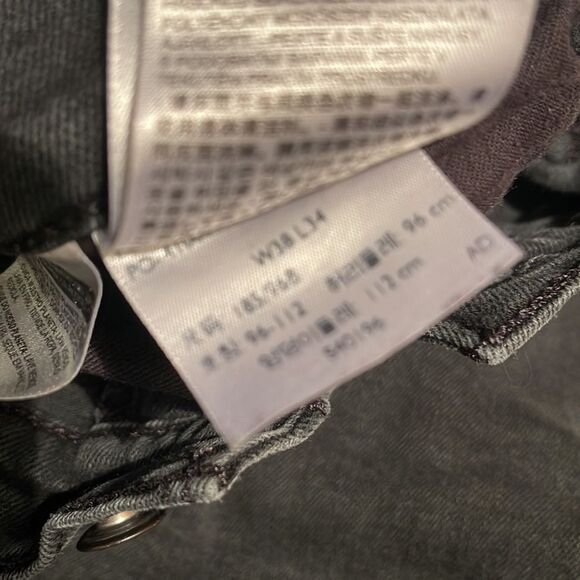 Levi’s 38 x 34 Faded Black Men’s Jeans - Picture 6 of 9